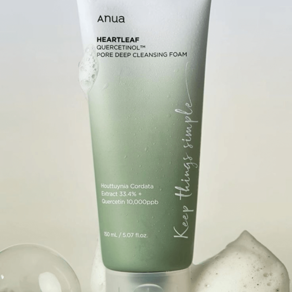 ANUA HEARTLEAF QUERCETINOL PORE DEEP CLEANSING FOAM - 150ml
