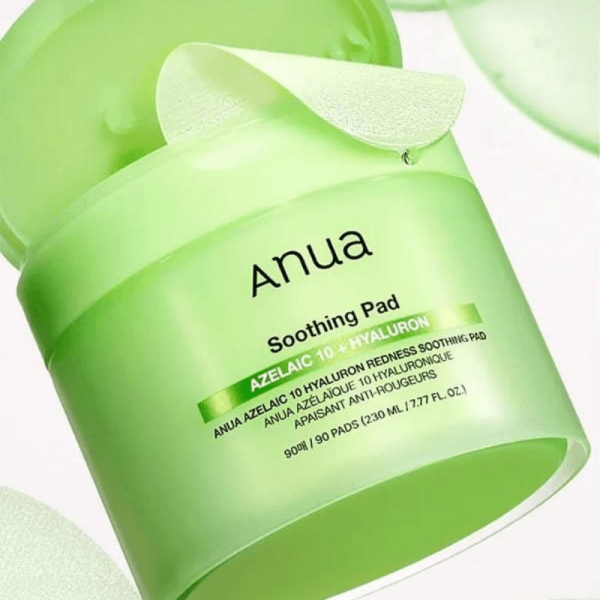 ANUA SOOTHING PAD AZELAIC 10+ HYALURON 90 PADS