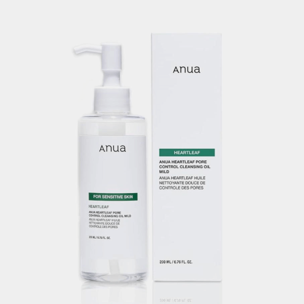 ANUA HEARTLEAF HUILE NETTOYANTE DOUCE DE CONTROLE DES PORES - 200 ML