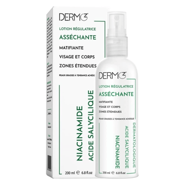 DERMO Z LOTION REGULATRICE ASSECHANTE 200ML