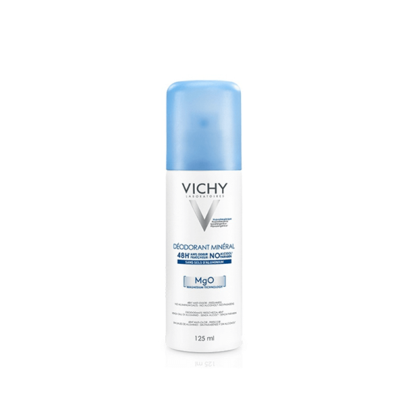 VICHY DEODORANT SPRAY MINERAL MGO 48H – 125 ml