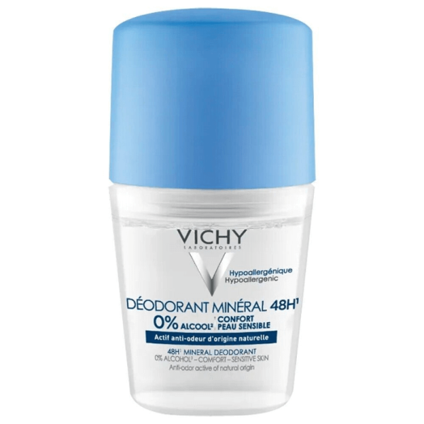 VICHY DÉODORANT MINÉRAL ROLL-ON 48h – 50ml
