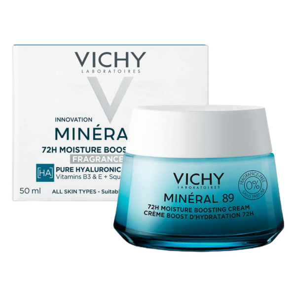 VICHY MINERAL  89 CRÈME BOOST D'HYDRATATION  72h