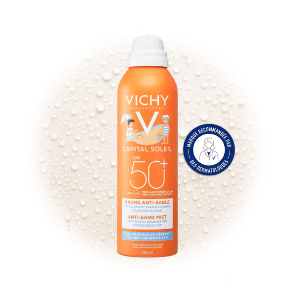 VICHY CAPITAL SOLEIL BRUME SOLAIRE ANTI SABLE ENFANT SPF 50+ 200 ML