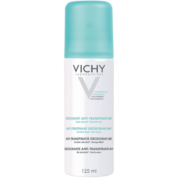 VICHY DÉODORANT ANTI-TRANSPIRANT 48h AEROSOL– 125 ml