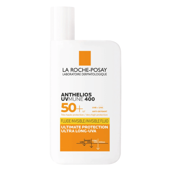 La Roche Posay Anthelios UVMUNE 400 Fluide Anti-Taches SPF50+ protection solaire visage 50ml