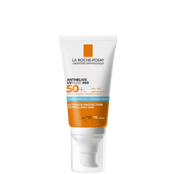 LA ROCHE-POSAY ANTHELIOS  ULTRA CRÈME INVISIBLE SPF 50+ 50ml PLUS HYALU B5 10 ml OFFERT