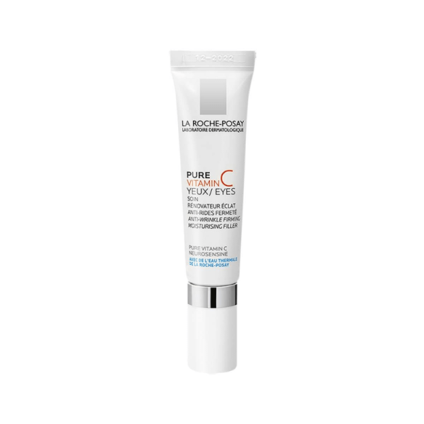 LA ROCHE-POSAY  PURE VITAMIN  C YEUX  15ml – Soin Anti-Rides & Éclat du Regard