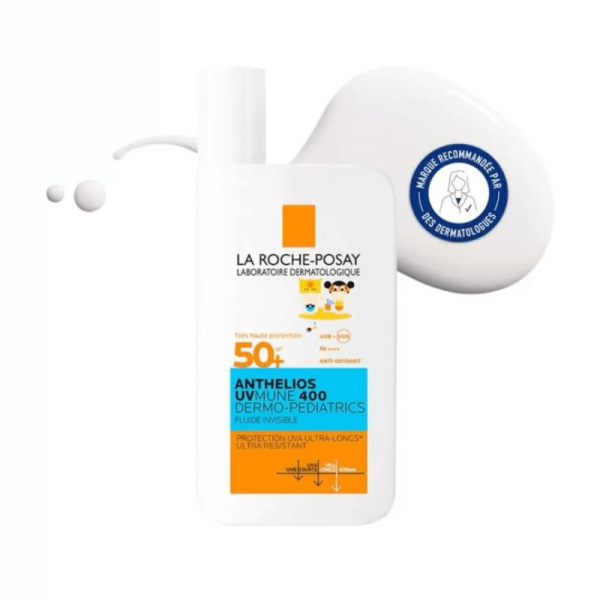 LA ROCHE-POSAY  ANTHELIOS UVMUNE 400 DERMO-PEDIATRICS FLUIDE  INVISIBLE
