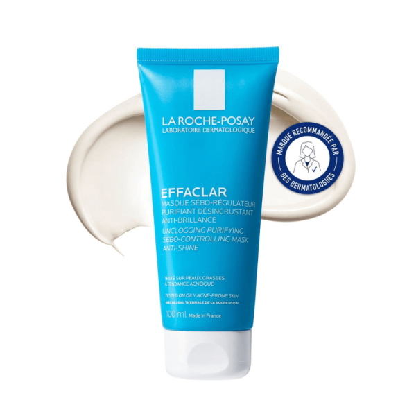 LA ROCHE-POSAY EFFACLAR MASQUE  SÉBO-RÉGULATEUR – 100 ml