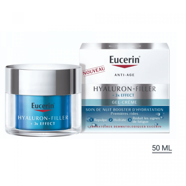 EUCERIN HYALURON-FILLER NUIT  BOOSTER D'HYDRATATION  50ml
