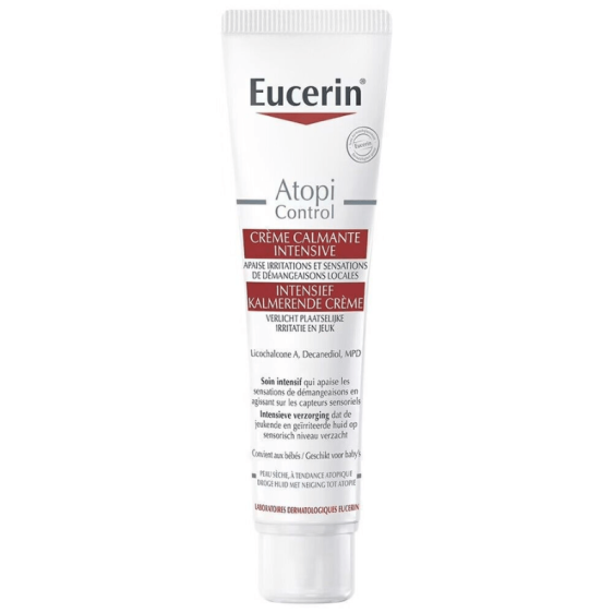 Eucerin AtopiControl crème calmante intensive 40ml peau atopique