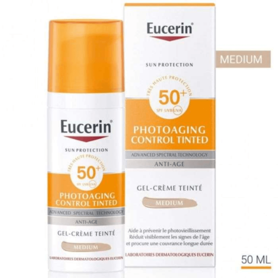 Eucerin Photoaging Control Teintée SPF50+ 50ml peau sensible