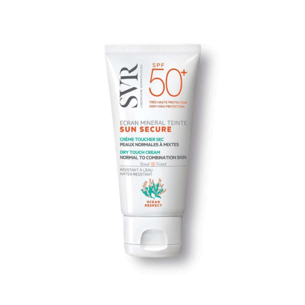 SVR SUN SECURE ÉCRAN MINÉRAL TEINTÉ PEAUX SÈCHES  A TRÈS  SÈCHES 60 G