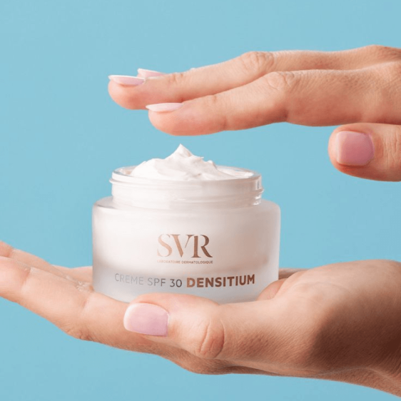 crème anti-âge SVR SPF30 peau normale à sèche visage cou