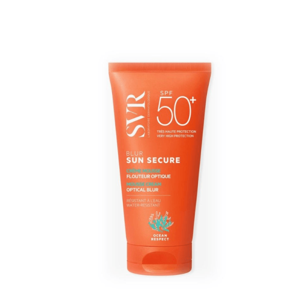 SVR ECRAN SUN SECURE BLUR MOUSSE SANS PARFUMS SPF50+ 50ML