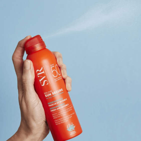 brume solaire SVR SPF50 protection UV spray corps visage enfants