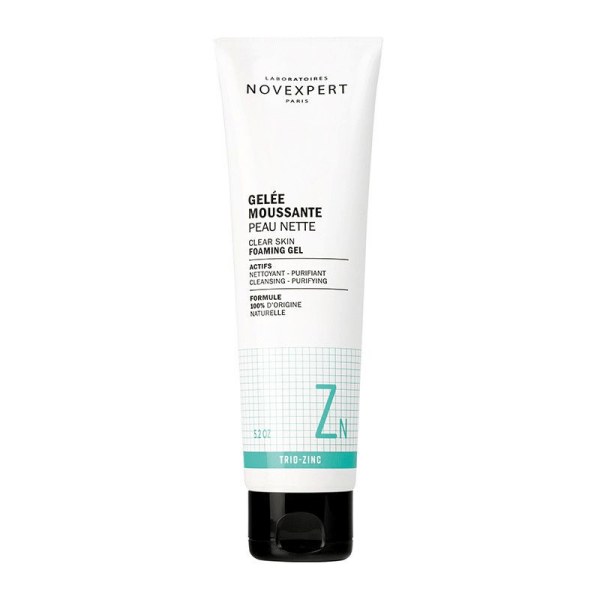 NOVEXPERT TRIO-ZINC GELEE MOUSSANTE  PEAU NETTE  – 150G