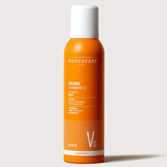 Novexpert brume vitamine C éclat visage anti fatigue peau lumineuse