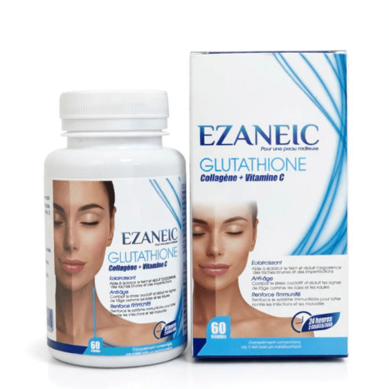 EZANEIC glutathione 60 gélules complément peau éclat antioxydant