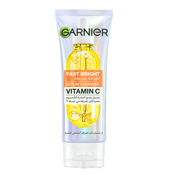 Garnier Fast Bright serum cleanser vitamine C nettoyant éclat visage
