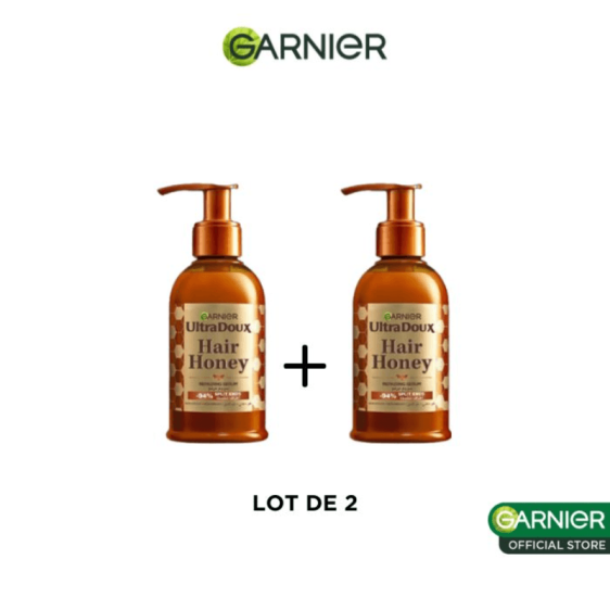 Garnier Ultra Doux Hair Honey sérum pack 2 réparation cheveux miel