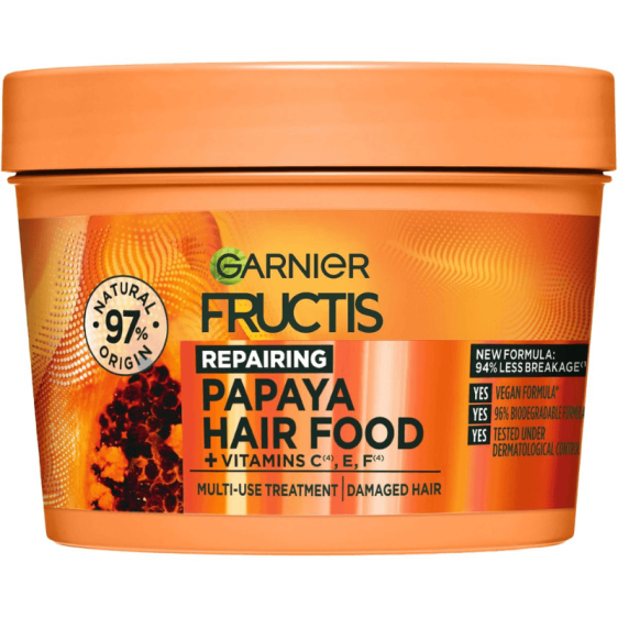 Garnier Hair Food papaye masque réparateur cheveux abîmés 390ml