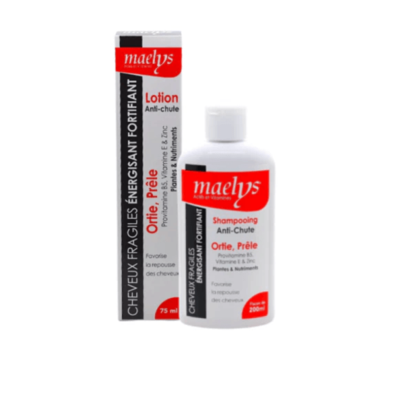 MAELYS ORTIE  PRELE LOTION  75ml+ SHAMPOING  100ml