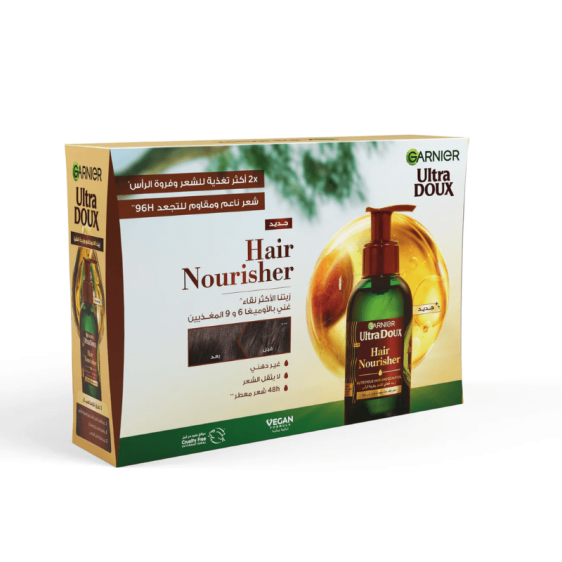 Routine cheveux Garnier avocat nutrition et réparation