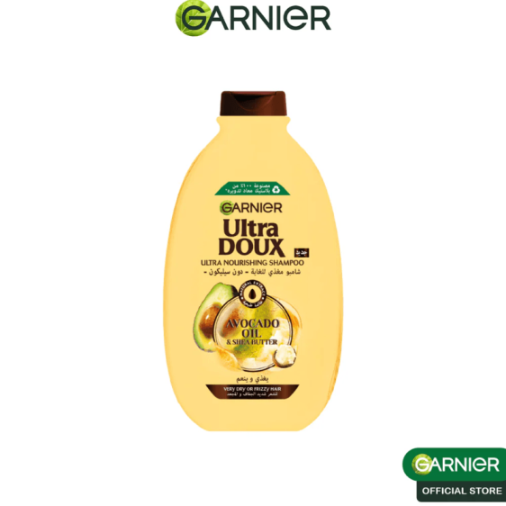 Garnier Ultra Doux Shampooing Avocat et Karité 400ml cheveux secs