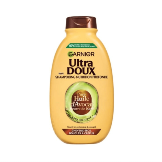 Garnier Ultra Doux shampooing avocat karité 200ml cheveux secs