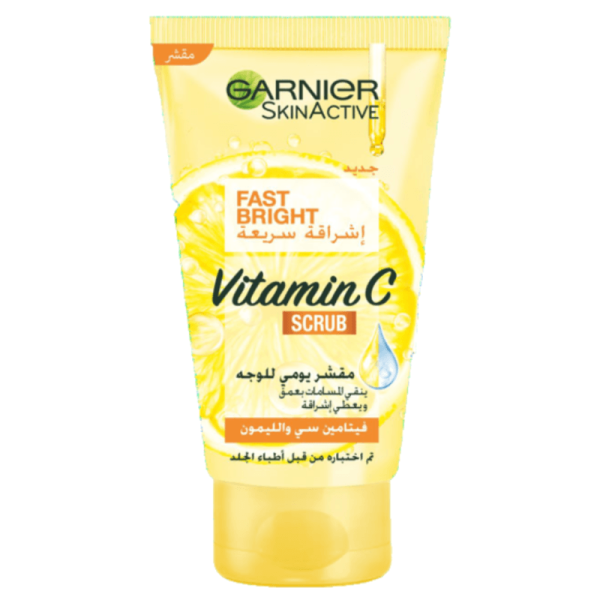 GARNIER FAST BRIGHT  - SKINACTIVE SCRUB VITAMINE C  150ml