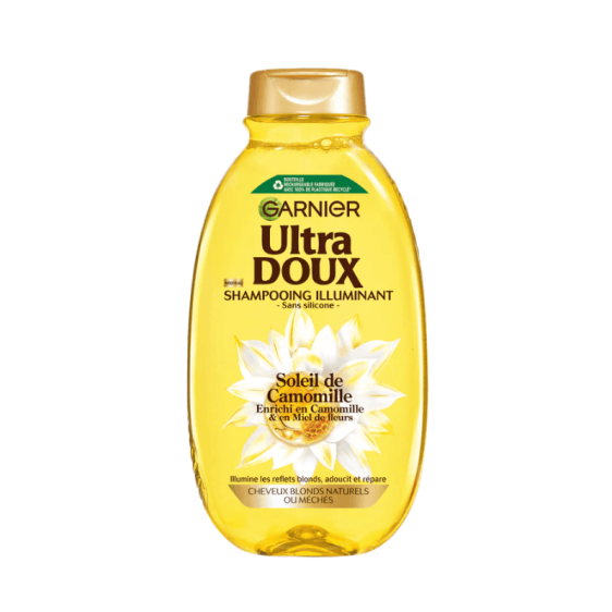 Garnier Ultra Doux shampooing camomille 400ml cheveux blonds