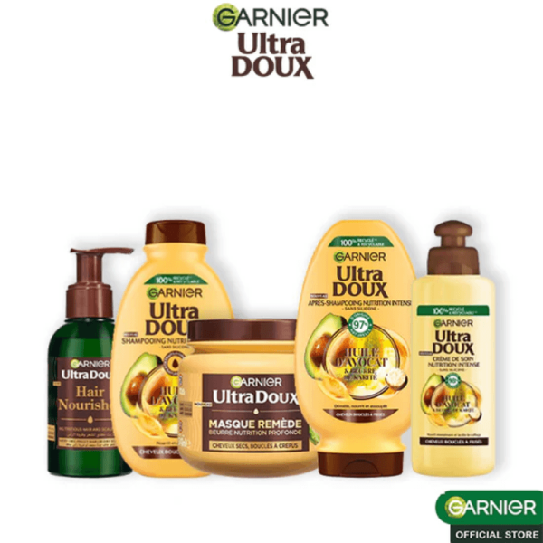 GARNIER ULTRA DOUX ROUTINE POUR CHEVEUX CREPUS
