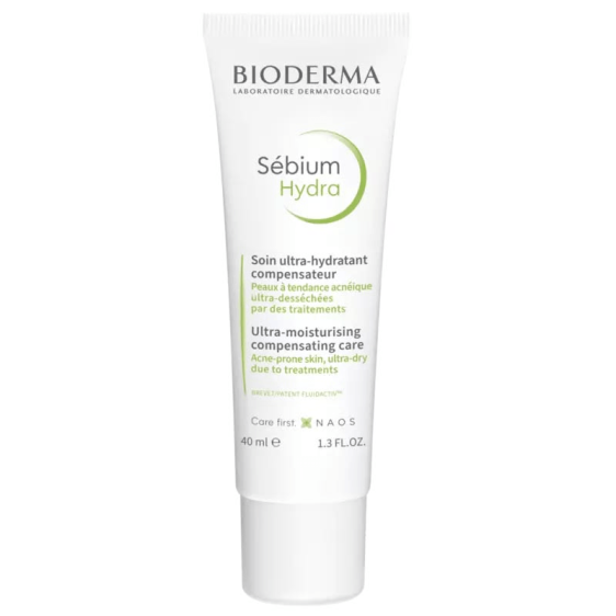 Crème hydratante BIODERMA Sébium Hydra pour peau grasse sensibilisée