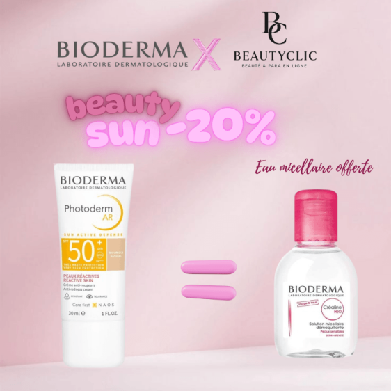 BIODERMA Photoderm AR Teinte Naturelle SPF50+ avec Sensibio H2O