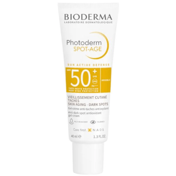 BIODERMA Photoderm SPOT-AGE SPF50+ Gel-Crème 40ml - Beautyclic Maroc