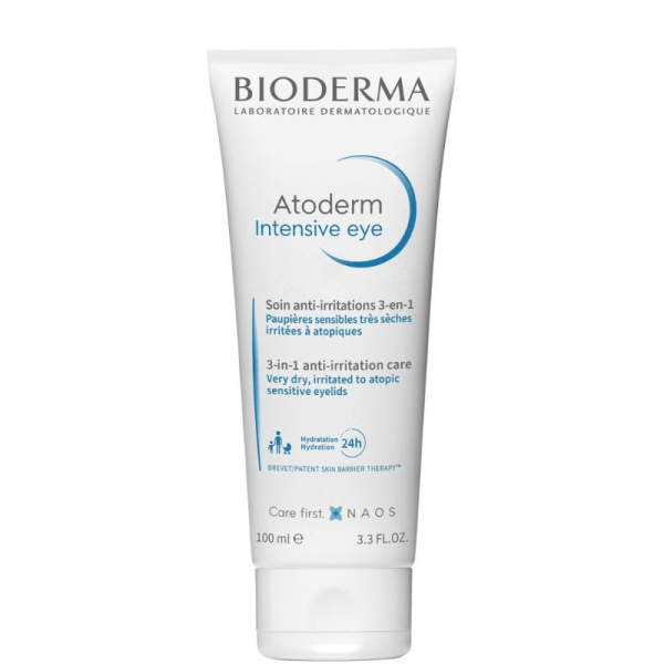 BIODERMA ATODERM INTENSIVE SOIN YEUX ANTI IRRITATIONS 3 EN1 100 ML