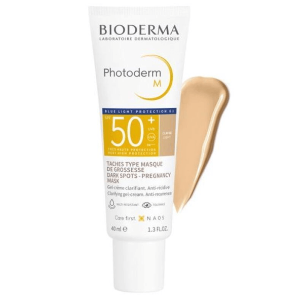 BIODERMA PHOTODERM M CREME SPF 50 TEINTE CLAIRE E.T