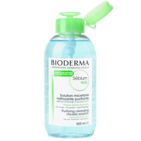 BIODERMA Sébium H2O Pompe Inversée 500ml