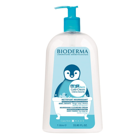 Crème lavante nourrissante peaux sèches BIODERMA ABCDerm Cold Cream