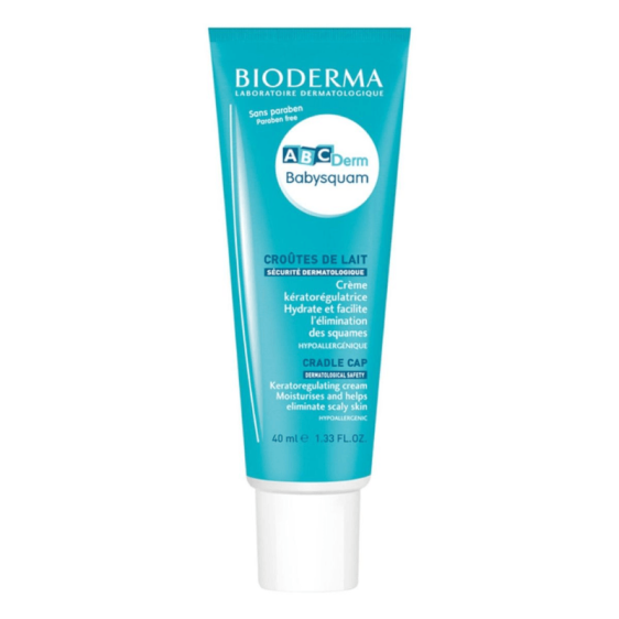 Soin bébé contre les croûtes de lait BIODERMA ABCDerm Babysquam - Beautyclic maroc
