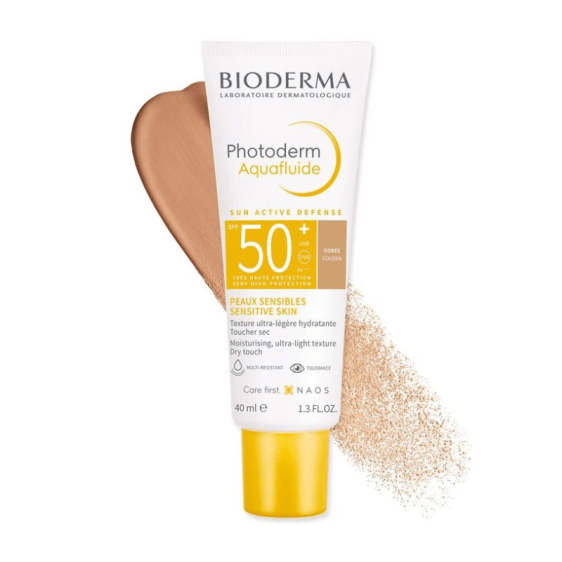 BIODERMA Photoderm Max Aquafluide Teintée Dorée Golden SPF50+ 40ml