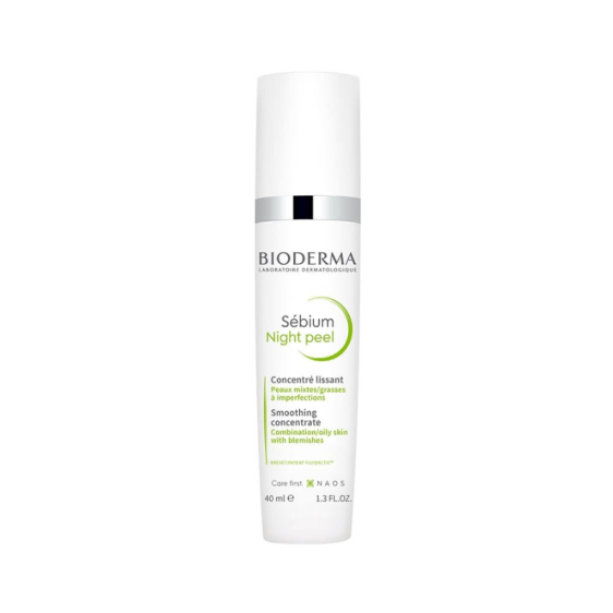 BIODERMA Sébium Night Peel 40ml peeling de nuit anti-imperfections