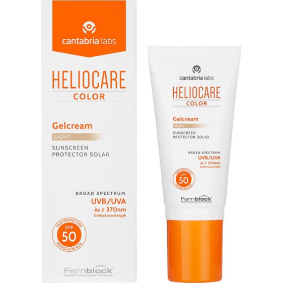 Heliocare Color Gel Crème Light SPF50 50ml - Beautyclic maroc