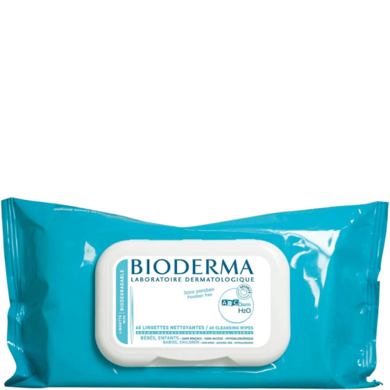 BIODERMA ABCDerm H2O lingettes nettoyantes bébé peau sensible