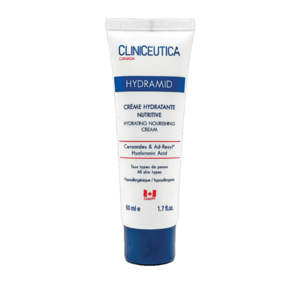 CLINICEUTICA  HYDRAMID CRÈME HYDRATANTE  NUTRITIVE  50ml