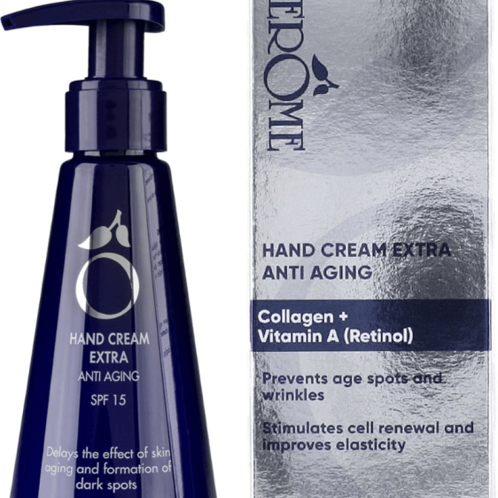 HERÔME Crème Mains Anti-Âge Anti-Pigmentation 120ml pour mains sèches et matures
