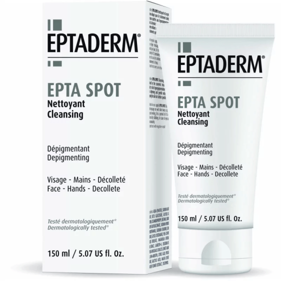 EPTADERM EPTA Spot Nettoyant 150ml pour peaux sujettes aux taches pigmentaires