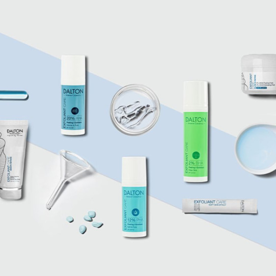 Gamme Exfoliation Dalton Beautyclic Maroc
